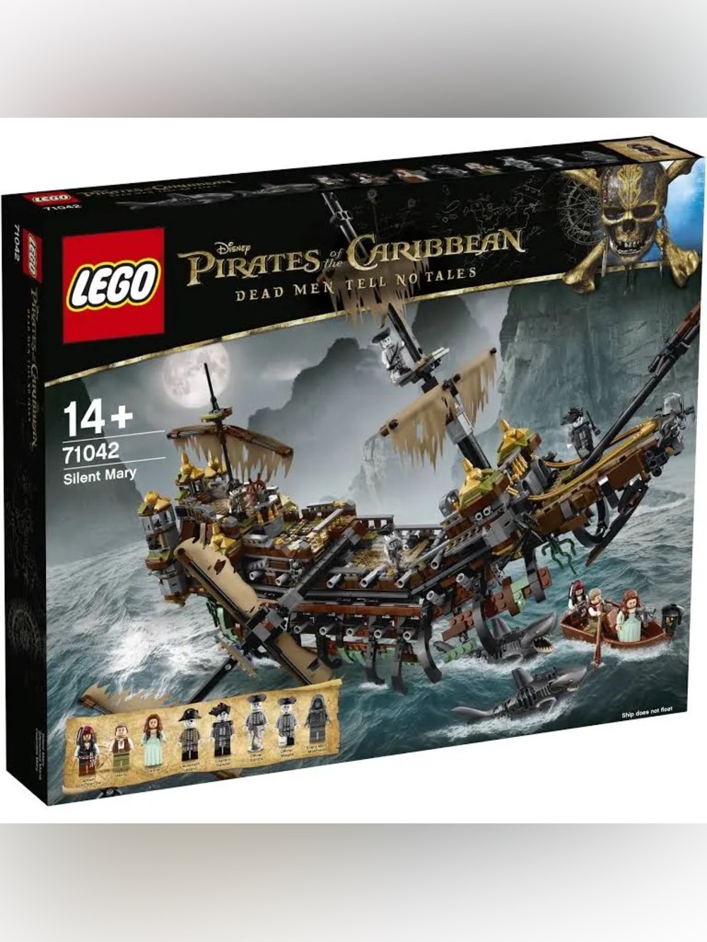 Brand Sealed New Lego 71042 Pirates of the Caribbean Silent Mary